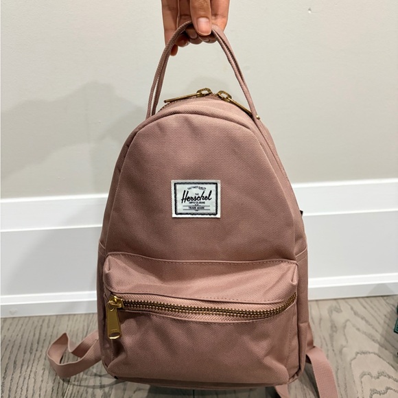 Herschel Supply Company Handbags - Herschel Supply Company Dusty Rose Backpack (Nova Mini)